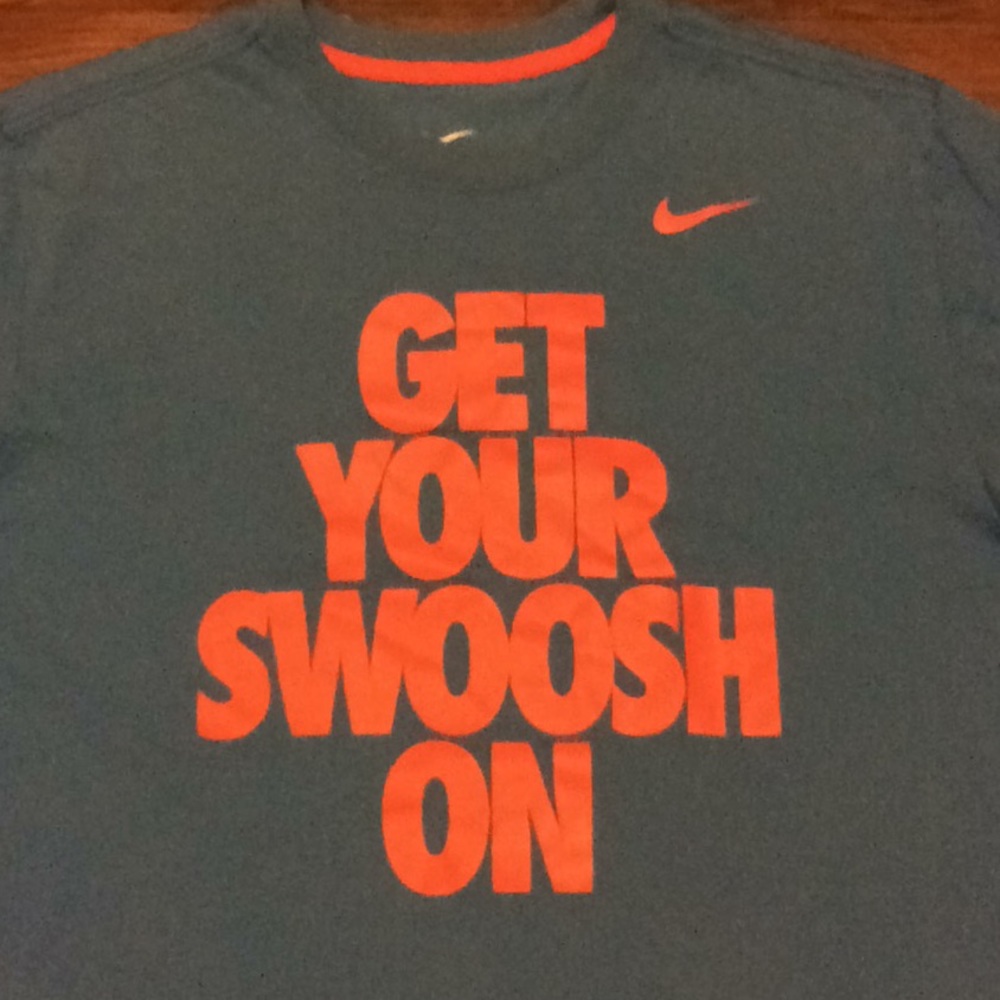 NIKE Dri-Fit Get Your Swoosh On T-Shirt Men’s - Picture 4 of 8